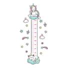 Adesivo de Parede Unicórnio Teen Régua de Crescimento 152cm