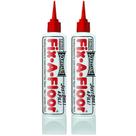Adesivo de piso Fix-A-Floor Squeezy, pacote com 2 kits de reparo