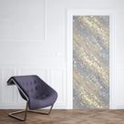 Adesivo de Porta Abstratas Modelo 33