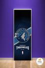 Adesivo de porta - MINESOTA TIMBERWOLVES - NBA - BASKETBOL Adesivo de porta - MINESOTA TIMBERWOLVES - NBA - BASKETBOL