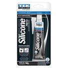 Adesivo de Silicone Acético Preto 50g Alta Temperatura - TekBond