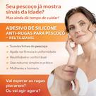 Adesivo De Silicone Ant Rugas Para Pescoço Garganta de Usar Dormindo Rejuvenesce Pele Hidrata Reutil