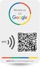 Adesivo de toque de avaliação reutilizável para avaliações do Google - 1 adesivo Adesivo de toque de avaliação reutilizável para avaliações do Google - 1 adesivo