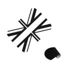 Adesivo De Vinil Union Jack Para Teto Solar Do MINI Cooper JCW One F54 F55 F56 F60 R53 R55