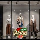 Adesivo de Vitrine Natalina Promo de Natal