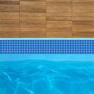 Adesivo Decorativo Borda Piscina Degradê 100cmx15cm 20und
