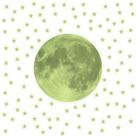 Adesivo Decorativo Brilha No Escuro Lua E Estrelas Decoração Adesivo Decorativo Brilha No Escuro Lua E Estrelas Decoração