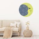 Adesivo Decorativo de Parede Mandala Luar Lua Sala 505adn