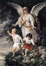 Adesivo Decorativo de Parede Religioso Anjo Guardião