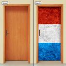 Adesivo Decorativo de Porta - Bandeira Holanda - 1894cnpt
