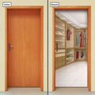 Adesivo Decorativo de Porta - Closet - Armário - 1055cnpt