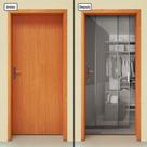 Adesivo Decorativo de Porta - Closet - Armário - 1133cnpt