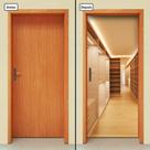 Adesivo Decorativo de Porta - Closet - Armário - 120cnpt
