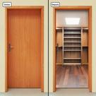 Adesivo Decorativo de Porta - Closet - Armário - 203cnpt