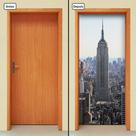 Adesivo Decorativo de Porta - Empire State Building - 331cnpt