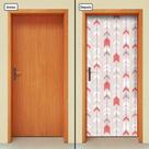 Adesivo Decorativo de Porta - Flechas - 1684cnpt