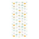 Adesivo Decorativo de Porta - Guarda-Chuvas - Infantil - 2677cnpt