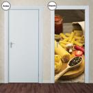 Adesivo Decorativo de Porta - Massas - 261pt