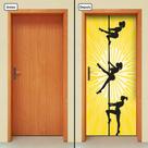 Adesivo Decorativo de Porta - Pole Dance - 671cnpt