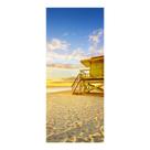 Adesivo Decorativo de Porta - Praia - 2227cnpt Adesivo Decorativo de Porta - Praia - 2227cnpt