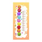 Adesivo Decorativo de Porta - Régua de Crescimento - Infantil - 2679cnpt
