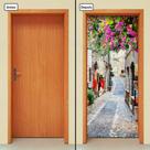 Adesivo Decorativo de Porta - Rua - França - 560cnpt