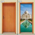 Adesivo Decorativo de Porta - Taj Mahal - Índia - 434cnpt Adesivo Decorativo de Porta - Taj Mahal - Índia - 434cnpt
