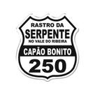 Adesivo Decorativo em relevo fácil aplicação CAPÃO BONITO