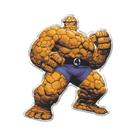 Adesivo Decorativo em relevo fácil aplicação Coisa (Marvel Comics)