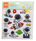 Adesivo Decorativo Luminoso Que Brilha No Escuro Astronauta Colorido