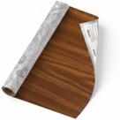 Adesivo Decorativo Madeira Jacarandá 45cmx10m Lavável e Realista