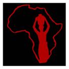 Adesivo decorativo Mapa África mulher tribo Adesivo decorativo Mapa África mulher tribo