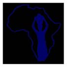 Adesivo decorativo Mapa África mulher tribo