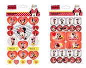Adesivo decorativo Minnie Mouse - Grafons saquinho com 02 unidades Adesivo decorativo Minnie Mouse - Grafons saquinho com 02 unidades