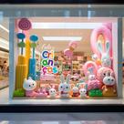 Adesivo Decorativo para Vitrine Dia das Crianças Feliz Dia das Crianças