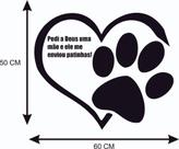Adesivo Decorativo Parede Coração Pet Amor Petshop
