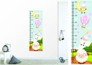 Adesivo Decorativo Régua de Crescimento Ovelha Ovelinha Cute