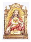Adesivo Decorativo Sagrado Coração De Jesus 39x26.5cm Adesivo Decorativo Sagrado Coração De Jesus 39x26.5cm
