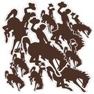 Adesivo Desert Cactus University of Wyoming UWYO Cowboys