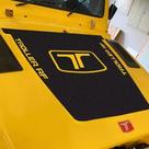 Adesivo Do Capo Troller Rf 1995 Ate 2000 Amarelo Wb536