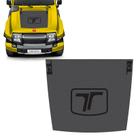Adesivo do Capô Troller T4 2015/ Aplique Grafite Logo Preto