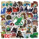 Adesivo Dungeons and Dragons Anime Vinil PVC 50 unidades