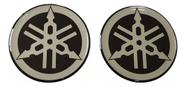 Adesivo Emblema 3d Resinado Logo Tanque Yamaha 6x6 Cms Adesivo Emblema 3d Resinado Logo Tanque Yamaha 6x6 Cms