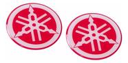 Adesivo Emblema 3d Resinado Logo Tanque Yamaha Vermelho Fk Adesivo Emblema 3d Resinado Logo Tanque Yamaha Vermelho Fk