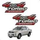 Adesivo Emblema 4x4 Turbo Intercooler Hilux 2009 A 2015