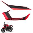Adesivo Emblema Aba Tanque Esquerdo Fazer Fz25 250 2025 Vermelho Metálico Adesivo Emblema Aba Tanque Esquerdo Fazer Fz25 250 2025 Vermelho Metálico