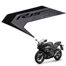 Adesivo Emblema Carenagem Lateral Esquerdo Yamaha R15 Preto 2026 Adesivo Emblema Carenagem Lateral Esquerdo Yamaha R15 Preto 2026