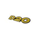 Adesivo Emblema Chevrolet D20 Resinado Dourado SPTS