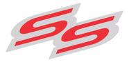 Adesivo Emblema Corsa Ss Resinado Vermelho Ss02 Frete Fixo F