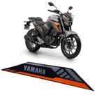Adesivo Emblema Da Tampa Lateral Direito Fz25 2025 Cinza